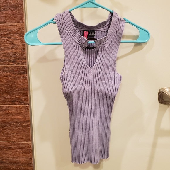 Say What? Ribbed Tank - Picture 2 of 4